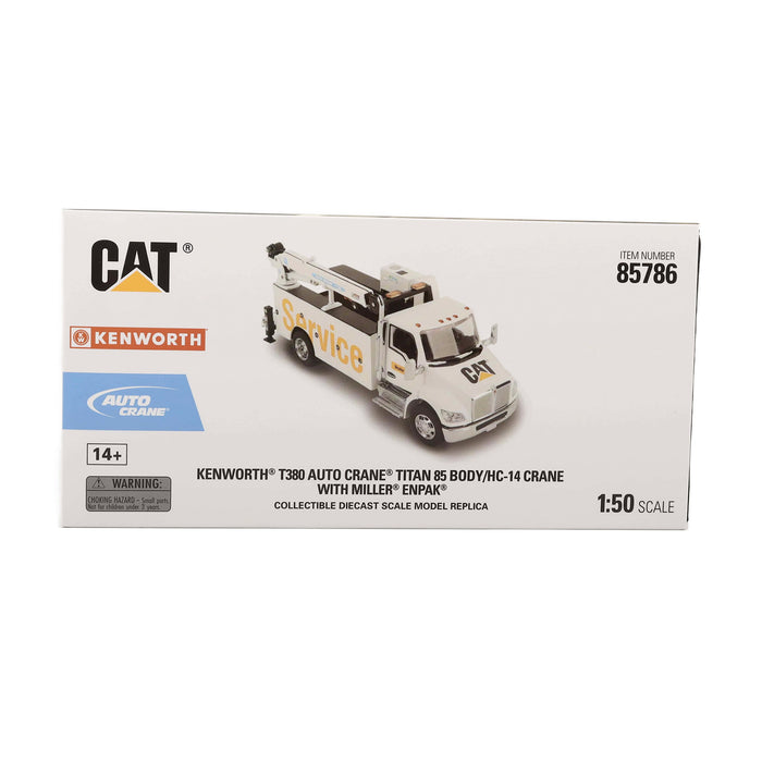 1:50 Kenworth T380 Auto-Crane Titan 85 Body with Miller EnPak