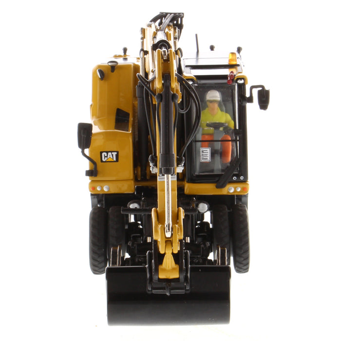 Cat® M323F Railroad Wheeled Excavator - Cat Yellow Version