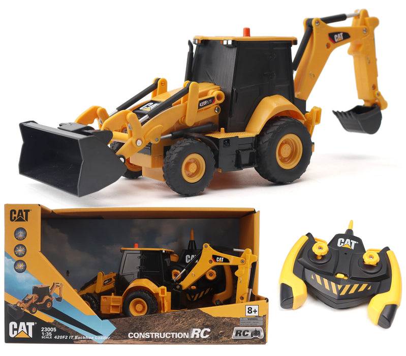 1:35 Scale Radio Control Cat 420 Backhoe Loader