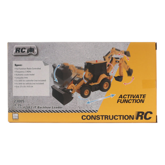 1:35 Scale Radio Control Cat 420 Backhoe Loader