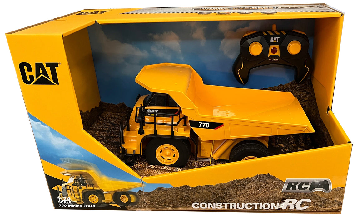 1:24 Scale Radio Control Cat 770 Mining Dump Truck