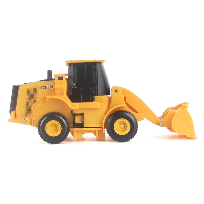 CAT Construction World Track Playset with 2 CAT Vehicles (273 pcs)