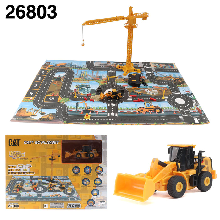 1:64 CAT RC Playset Assortment (4-style Assortment with 4 different CAT Machines)