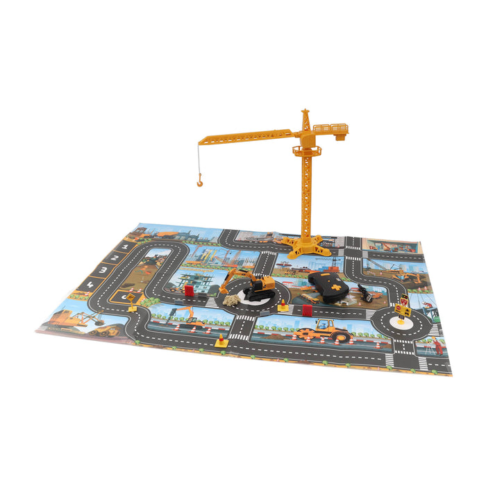 1:64 RC Cat 336 Hydraulic Excavator Construction Playmat Playset