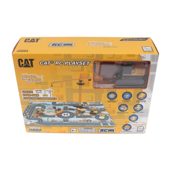 1:64 RC Cat 336 Hydraulic Excavator Construction Playmat Playset