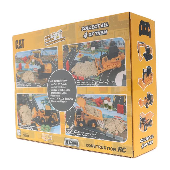1:64 RC Cat 336 Hydraulic Excavator Construction Playmat Playset