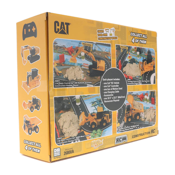 1:64 RC Cat 336 Hydraulic Excavator Construction Playmat Playset