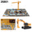 1:64 RC Cat 336 Hydraulic Excavator Construction Playmat Playset