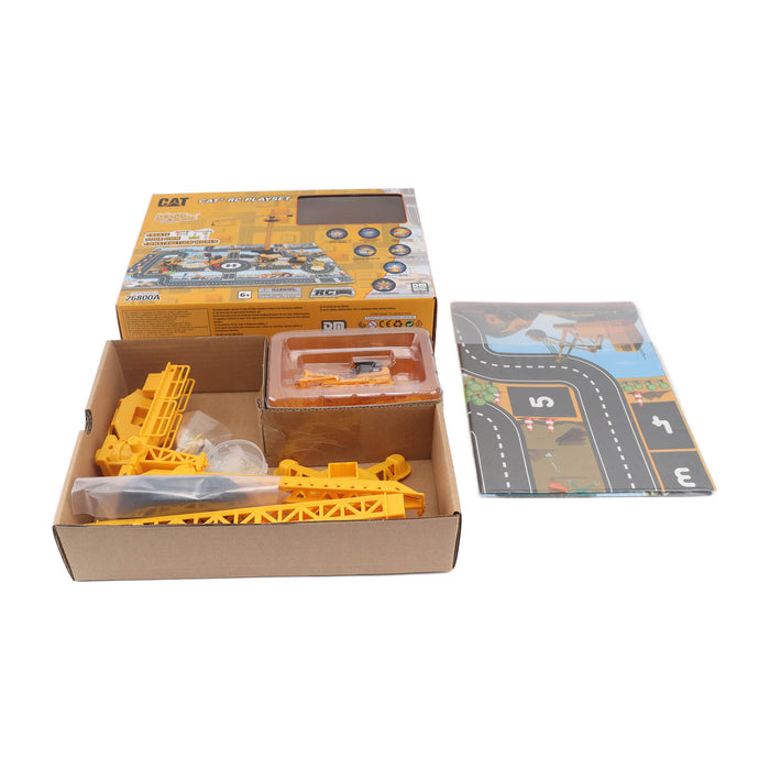 1:64 RC Cat D7E Track-Type Tractor Construction Playmat Playset
