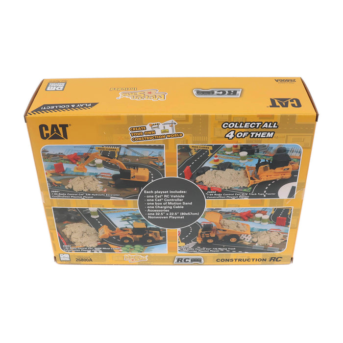 1:64 RC Cat D7E Track-Type Tractor Construction Playmat Playset