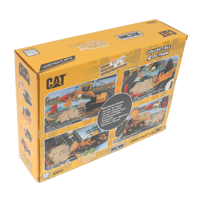 1:64 RC Cat D7E Track-Type Tractor Construction Playmat Playset