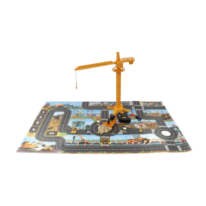1:64 RC Cat D7E Track-Type Tractor Construction Playmat Playset