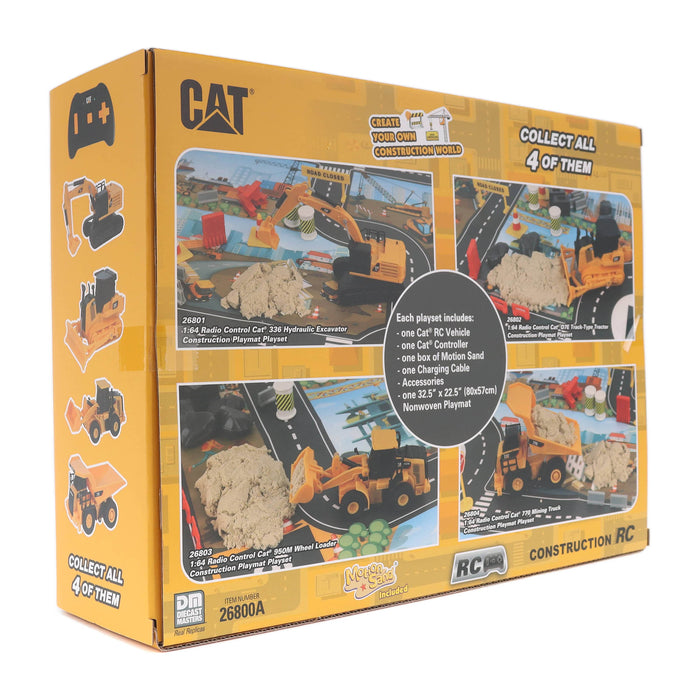 1:64 RC Cat D7E Track-Type Tractor Construction Playmat Playset