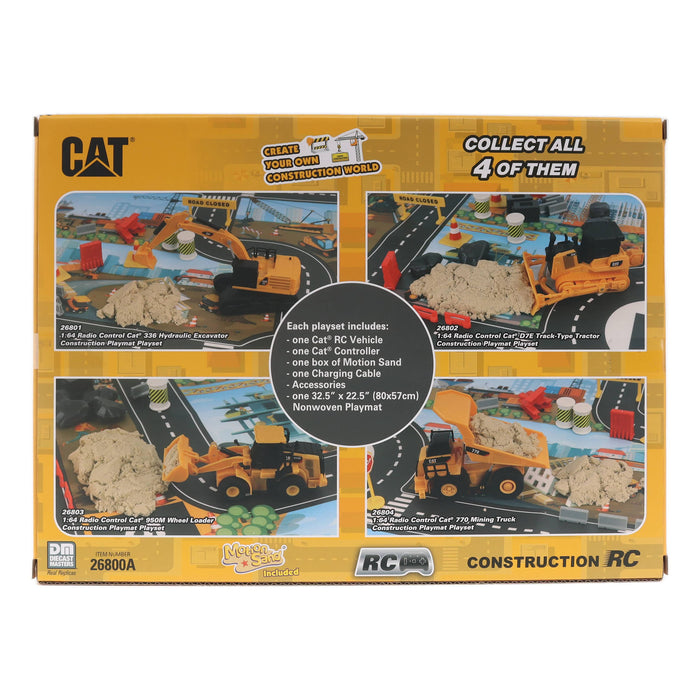 1:64 RC Cat 950M Wheel Loader Construction Playmat Playset