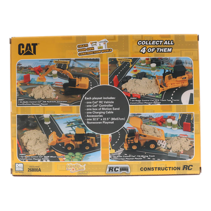 1:64 RC Cat 770 Mining Truck Construction Playmat Playset