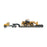 1:87 Cat Semi-Tractor with Lowboy Trailer and Cat Diecast Machines Series II Assortment (Contains 4 Units Each of 84418, 84423, 84424, & 84425)