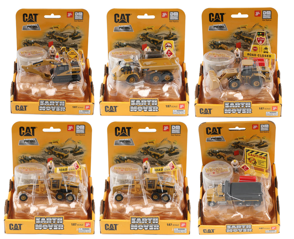 1:87 Cat Earth Mover Playset | Diecast Masters — Diecast Masters