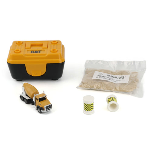 Cat Micro CT660 Dump Truck with Accessories in Tool Box