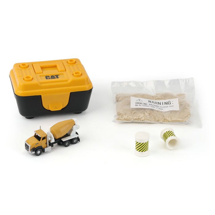 Cat Micro CT660 Dump Truck with Accessories in Tool Box