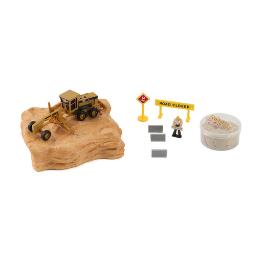 1:87 Cat 163H Motor Grader Earth Mover Playset