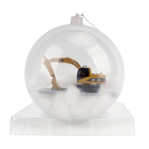 1:87 Cat 320F L Hydraulic Excavator in Christmas ball