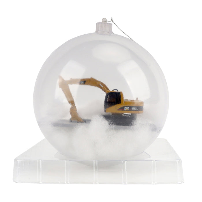 1:87 Cat 320F L Hydraulic Excavator in Christmas ball