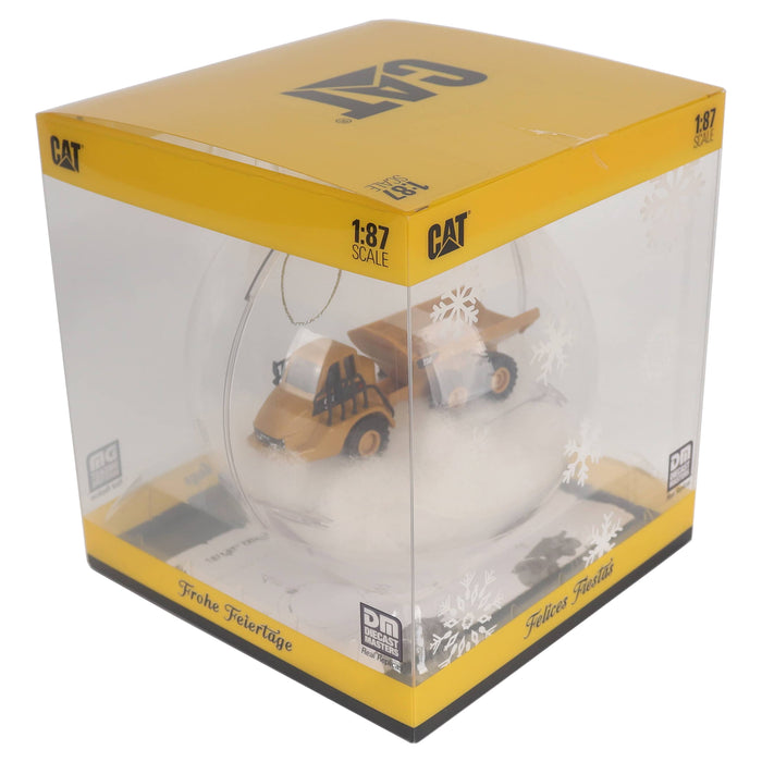 1:87 Cat 730 Articulated Truck in Christmas ball