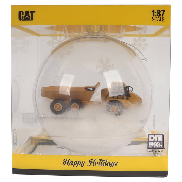 1:87 Cat 730 Articulated Truck in Christmas ball
