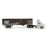 1:64 White Peterbilt with Caterpillar Mural Trailer