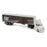 1:64 White Peterbilt with Caterpillar Mural Trailer