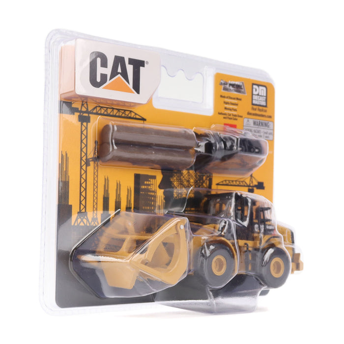 950M Wheel Loader with Log fork and Wood Log