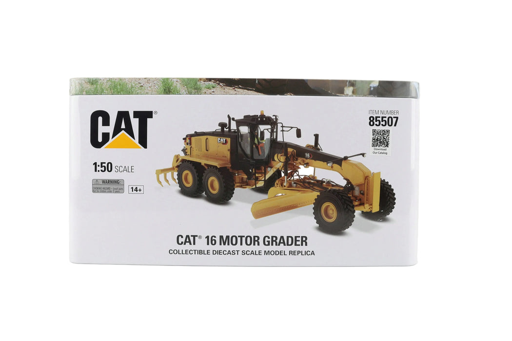 CAT 16M3 MOTOR GRADER 1/50スケール 1:50 Cat® 16 Motor Grader — Diecast Masters America