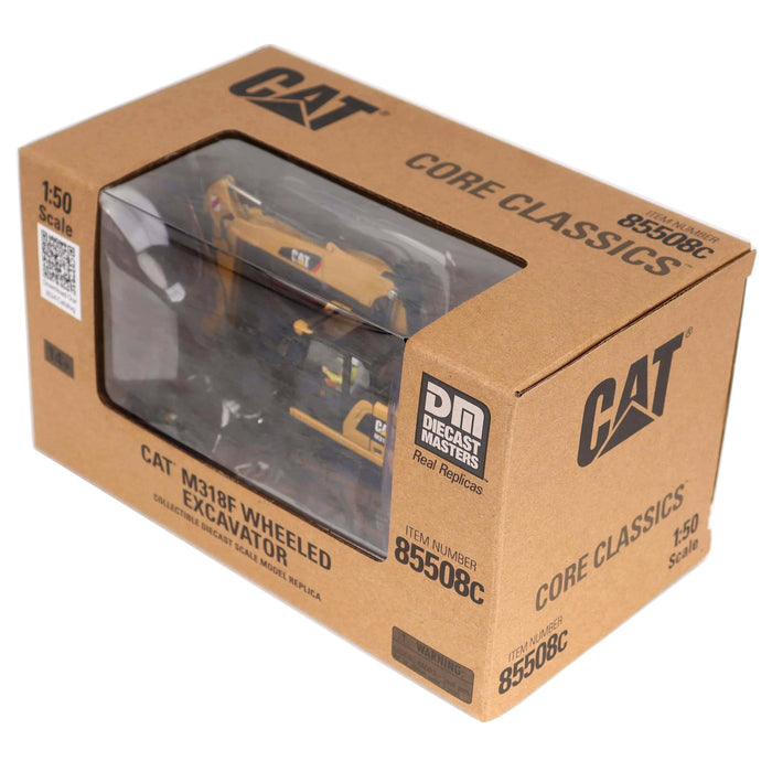 1:50 Scale Cat M318F Wheeled Excavator