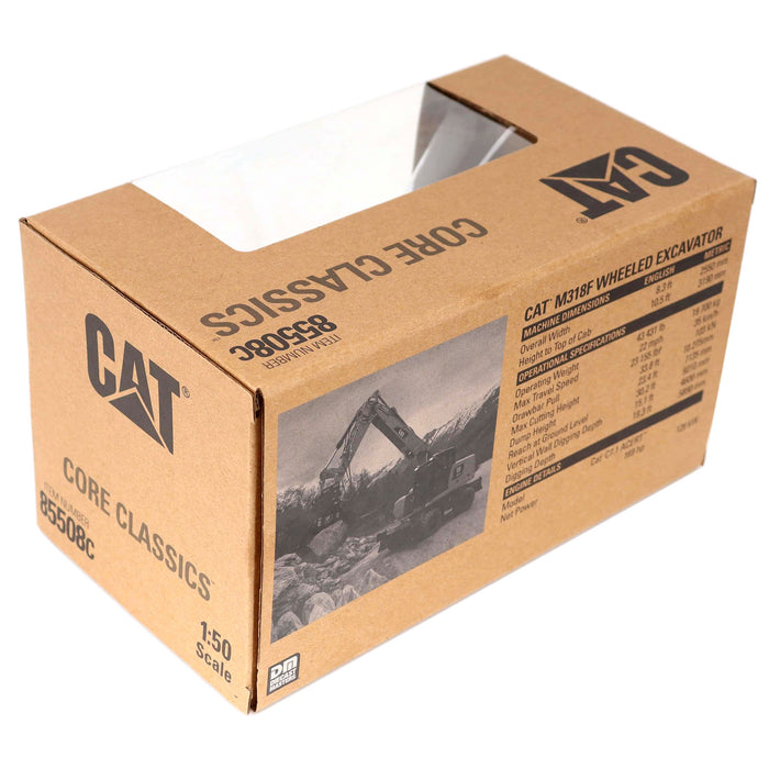 1:50 Scale Cat M318F Wheeled Excavator