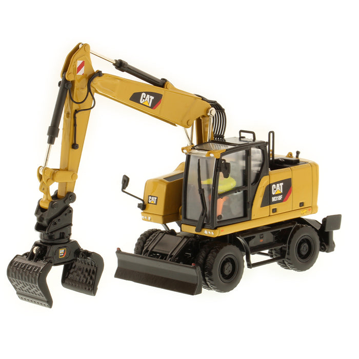 1:50 Scale Cat M318F Wheeled Excavator