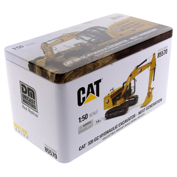 1:50 Cat® 320 GC Hydraulic Excavator | Diecast Masters — Diecast