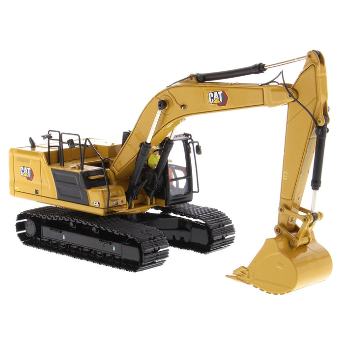 1/50 Cat 336 ハイドローリック 油圧ショベル DM85586 1:50 Cat® 336 Hydraulic Excavator - Next Generation — Diecast