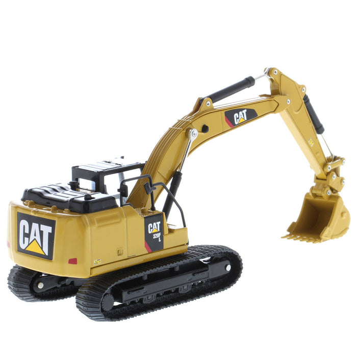 1:64 Cat 320F L Hydraulic Excavator with 5 New Work Tools