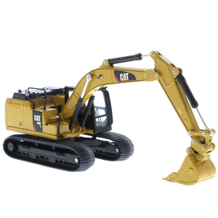 1:64 Cat 320F L Hydraulic Excavator with 5 New Work Tools