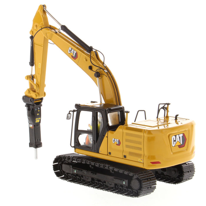 Cat® 323 Hydraulic Excavator with 4 new work-tools - Next Generation