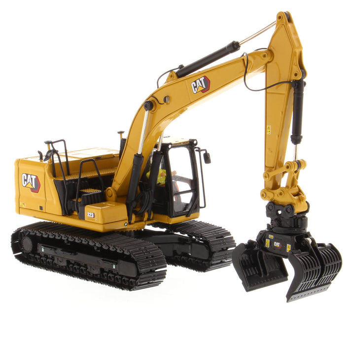 Cat® 323 Hydraulic Excavator with 4 new work-tools - Next Generation