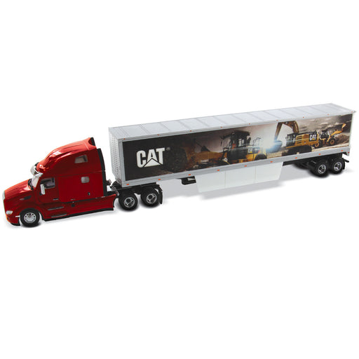 1:50 Peterbilt 579 Ultraloft Tractor with Cat® Mural Trailers