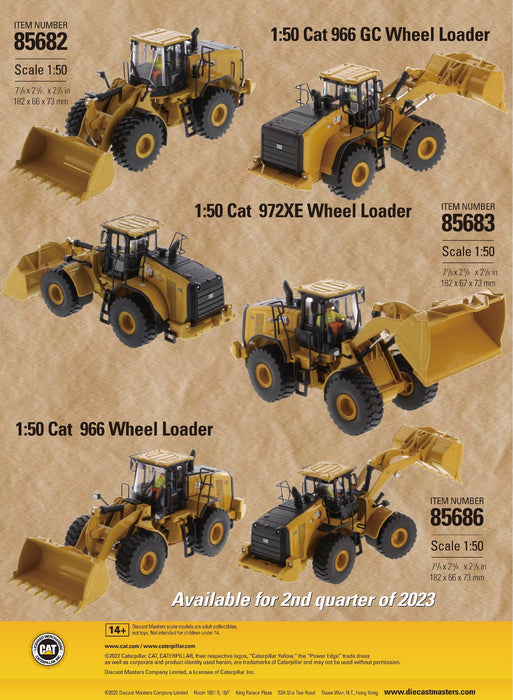1:50 Cat® 972 XE Wheel Loader | Diecast Masters — Diecast Masters