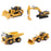 1:64 Cat Diecast Models Assortment (1 pc each of 84648/ 84651/ 84653/ 84654 assorted)