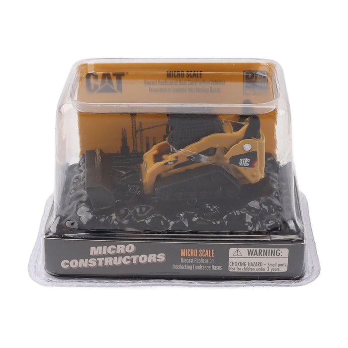 CAT Micro 299C Compact Track Loader - Broom