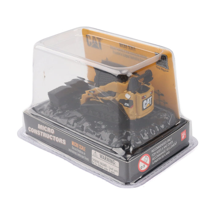 CAT Micro 299C Compact Track Loader - Broom