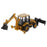 1:64 Scale Cat 420 XE Backhoe Loader with Work Tools