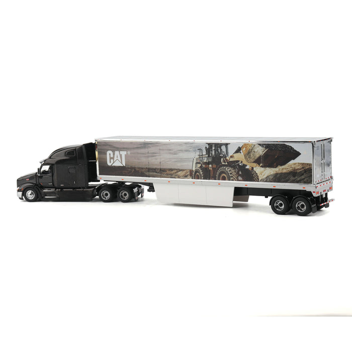 1:50 Peterbilt 579 Ultra Loft Tractor with Cat Mural Trailer