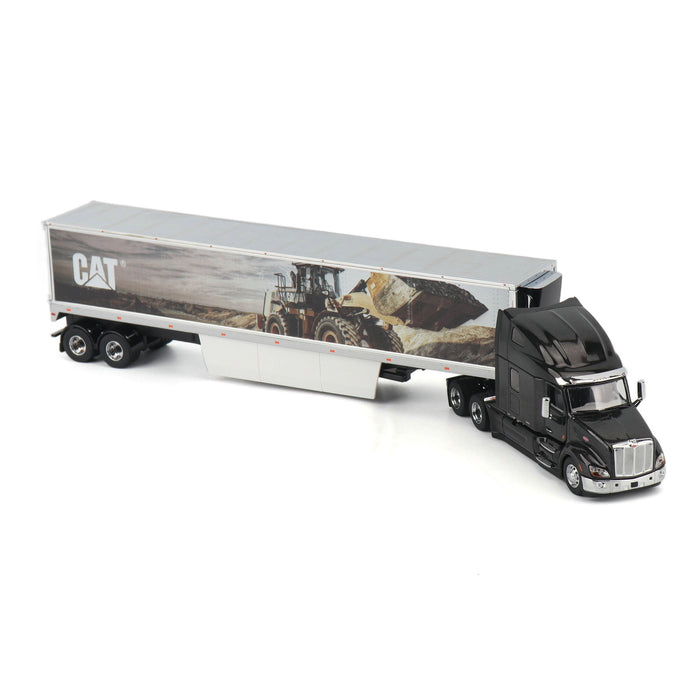 1:50 Peterbilt 579 Ultra Loft Tractor with Cat Mural Trailer