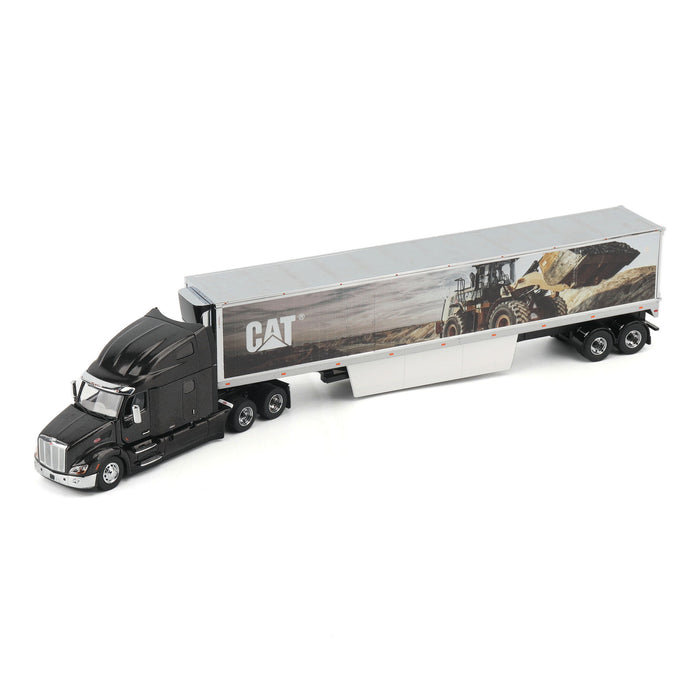 1:50 Peterbilt 579 Ultra Loft Tractor with Cat Mural Trailer